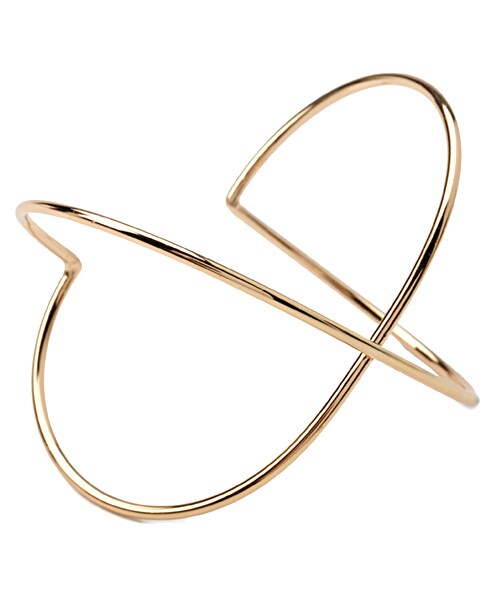 FOREVER 21(フォーエバー トゥエンティーワン)の「FOREVER 21 Crisscross Cutout Cuff(ブレスレット・レディース・Gold/Silver・One size)」の9枚目の写真