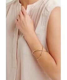 FOREVER 21 | FOREVER 21 Crisscross Cutout Cuff(ブレスレット)