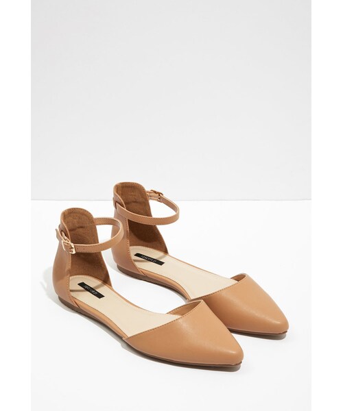flats with ankle strap forever 21