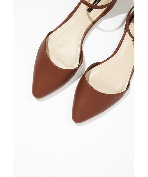 flats with ankle strap forever 21