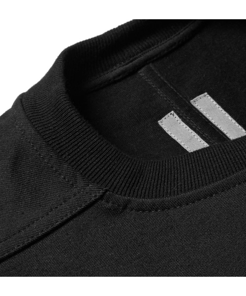 Rick Owens(リックオウエンス)の「Rick Owens Oversized Cotton-Jersey T-Shirt(Tシャツ/カットソー・メンズ・Black・XS/S/M/L/XL)」の5枚目の写真