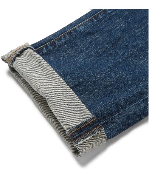 INCOTEX（インコテックス）の「Incotex Slim-Fit Washed-Denim Jeans（デニムパンツ・メンズ・Blue・28/29/30/31/32/33/34/36/38/40/42）」の2枚目の写真