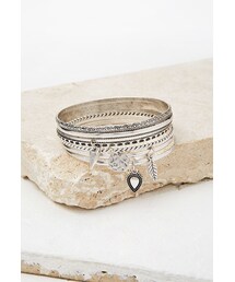 FOREVER 21 | FOREVER 21 Etched Arrow Bangle Set(ブレスレット)