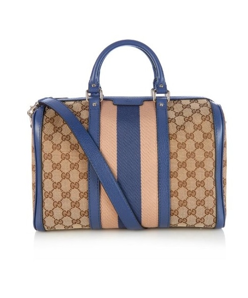 GUCCI(グッチ)の「Gucci Boston Vintage Web original GG medium canvas tote(トートバッグ・レディース・N/a・ONE SIZE)」の1枚目の写真