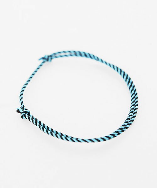 DHOLIC（ディーホリック）の「ミックスカラーアンクレット（アンクレット・レディース・スカイブルー/ネオンピンク/ブラウン・FREE）」の3枚目の写真