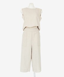 DHOLIC | バックジッパーリネンオールインワン(つなぎ/オールインワン)