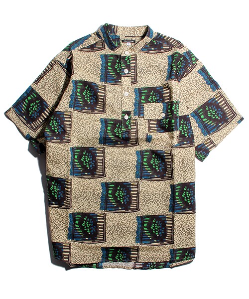 FREAK'S STORE(フリークスストア)の「バティック SHIRTS(トップス・メンズ・ベージュ/グリーン/ネイビー・M/L)」の1枚目の写真