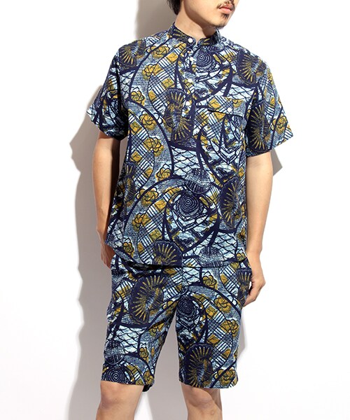 FREAK'S STORE(フリークスストア)の「バティック SHIRTS(トップス・メンズ・ベージュ/グリーン/ネイビー・M/L)」の15枚目の写真