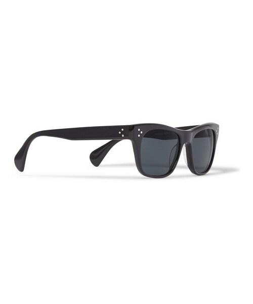 OLIVER PEOPLES(オリバーピープルズ)の「Jack Huston Square-Frame Acetate Sunglasses(アクセサリー・メンズ・Black・One Size)」の3枚目の写真