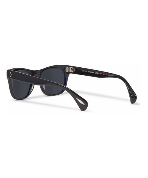 OLIVER PEOPLES(オリバーピープルズ)の「Jack Huston Square-Frame Acetate Sunglasses(アクセサリー・メンズ・Black・One Size)」の4枚目の写真