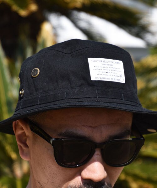 VIRGOwearworks（ヴァルゴウェアワークス）の「Vasquez hat ジャングルハット（帽子・メンズ・BEIGE/KHAKI/BLACK）」の8枚目の写真