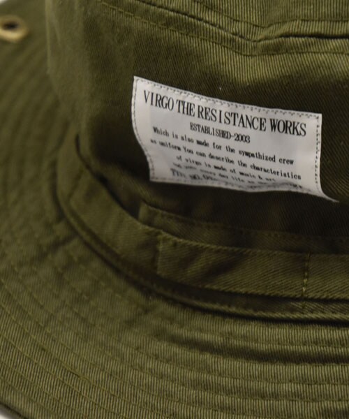 VIRGOwearworks（ヴァルゴウェアワークス）の「Vasquez hat ジャングルハット（帽子・メンズ・BEIGE/KHAKI/BLACK）」の9枚目の写真