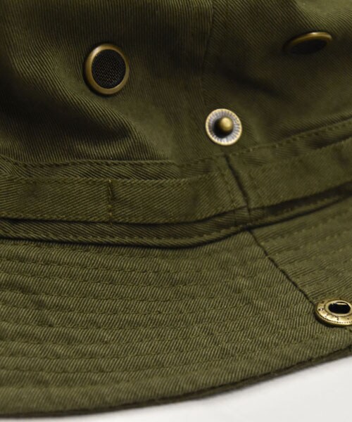 VIRGOwearworks（ヴァルゴウェアワークス）の「Vasquez hat ジャングルハット（帽子・メンズ・BEIGE/KHAKI/BLACK）」の10枚目の写真