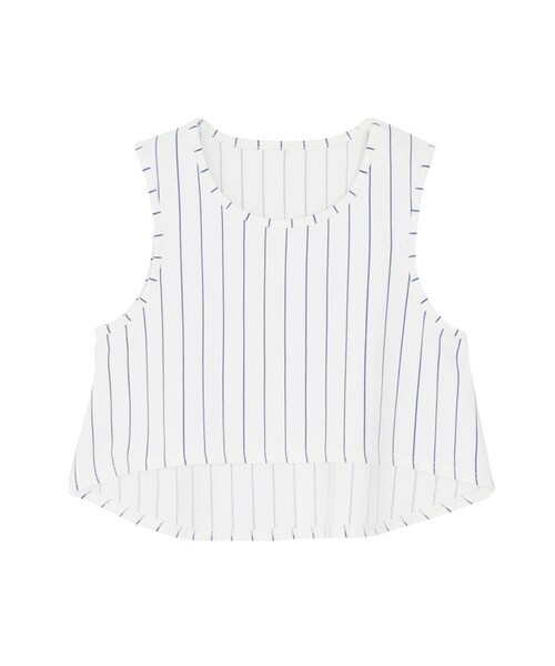 EMODA（エモダ）の「Chooseフレアータンクトップ（トップス・レディース・ホワイト/ブラック/ライトミックス/ミックス）」の3枚目の写真