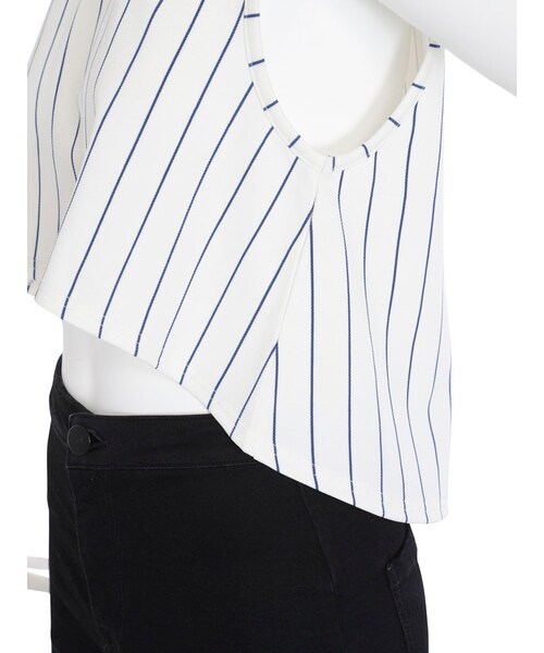 EMODA（エモダ）の「Chooseフレアータンクトップ（トップス・レディース・ホワイト/ブラック/ライトミックス/ミックス）」の13枚目の写真