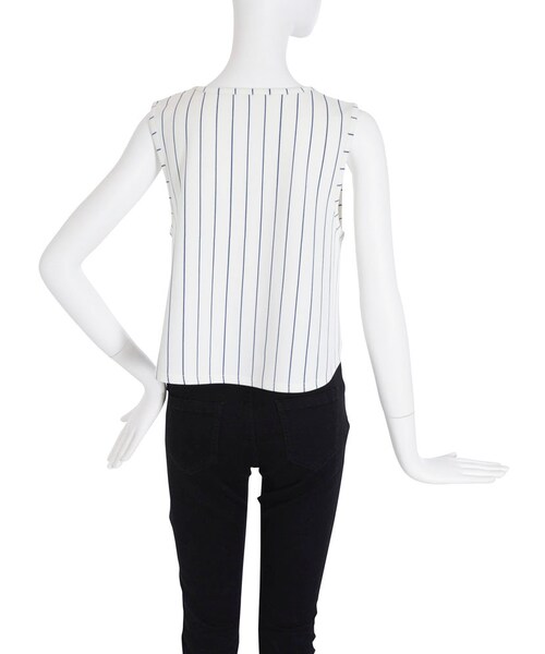 EMODA（エモダ）の「Chooseフレアータンクトップ（トップス・レディース・ホワイト/ブラック/ライトミックス/ミックス）」の9枚目の写真