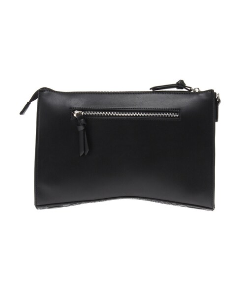 EMODA（エモダ）の「W material 2WAYクラッチ（バッグ・レディース・ホワイト/ブラック・F）」の7枚目の写真