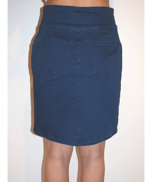 RESEXXY(リゼクシー)の「ゴールドボタンデニムスカート(スカート・レディース・アイスブルー/インディゴ)」の7枚目の写真