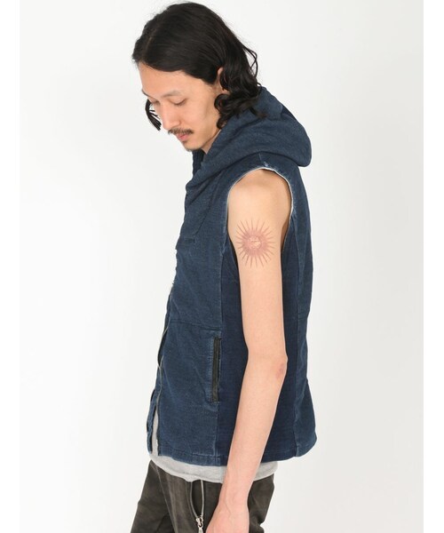 bajra（バジュラ）の「bajra (バジュラ) インディゴベスト（）」 - WEAR