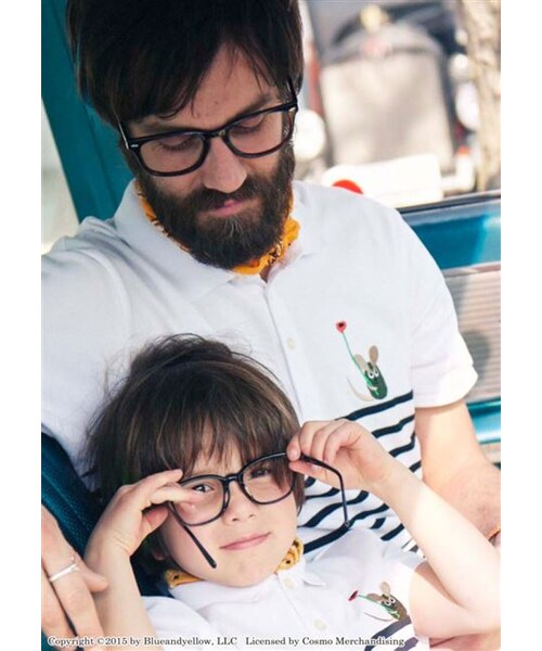 Design Tshirts Store graniph（デザイン　ティーシャツ　ストア　グラニフ）の「フレデリック エンブロイダリー (レオ レオニ ショート スリーブ ポロ シャツ A)（トップス・ホワイト・SS/S/M/L）」の6枚目の写真