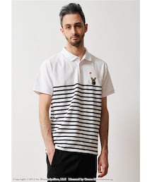 Design Tshirts Store graniph | フレデリック エンブロイダリー (レオ レオニ ショート スリーブ ポロ シャツ A)(トップス)