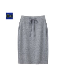GU | （GU）スウェットタイトスカート(スカート)