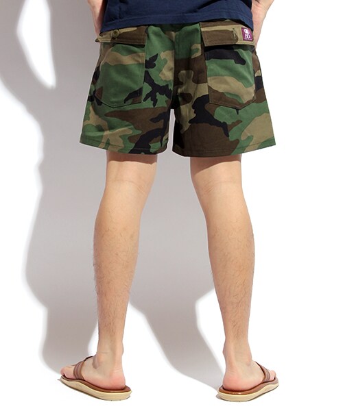 GUNG HO(ガンホー)の「6PKT EXPEDITION SHORTS(パンツ・メンズ・ベージュ/グリーン/カモフラージュ・30/32)」の16枚目の写真