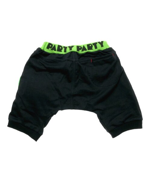 PARTY PARTY(パーティーパーティー)の「Guruli 5分丈パンツ(パンツ・キッズ・ブラック/ブルー/エメラルドグリーン/レッド・70/80/90/95/100/110/120)」の5枚目の写真