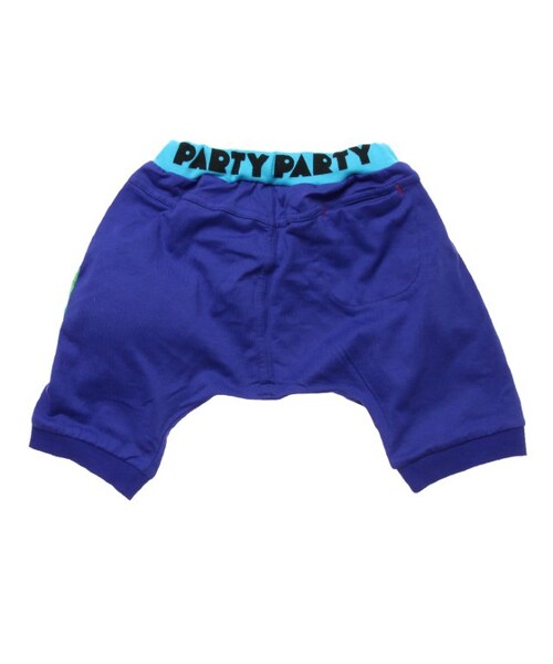 PARTY PARTY(パーティーパーティー)の「Guruli 5分丈パンツ(パンツ・キッズ・ブラック/ブルー/エメラルドグリーン/レッド・70/80/90/95/100/110/120)」の6枚目の写真