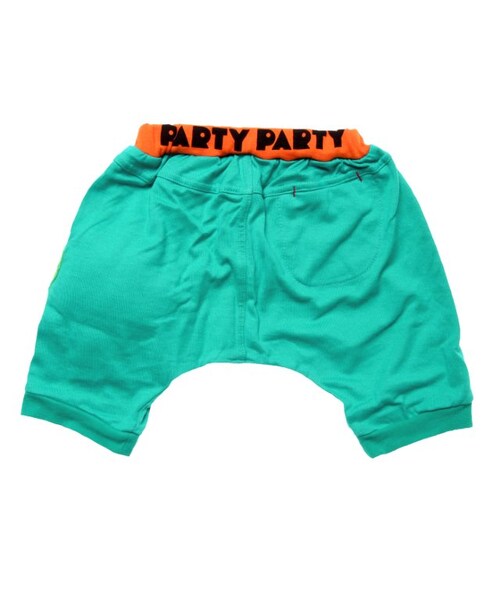 PARTY PARTY(パーティーパーティー)の「Guruli 5分丈パンツ(パンツ・キッズ・ブラック/ブルー/エメラルドグリーン/レッド・70/80/90/95/100/110/120)」の7枚目の写真