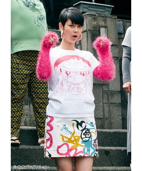同人Tシャツ・衣装系　【オリジナル】ねねこちゃんTシャツ Lサイズ(ぴこぴこぐらむ) エアコミケC98/プラチナきのこ おこねこ / トマス屋 ( Ripo )のオーバーサイズTシャツ通販