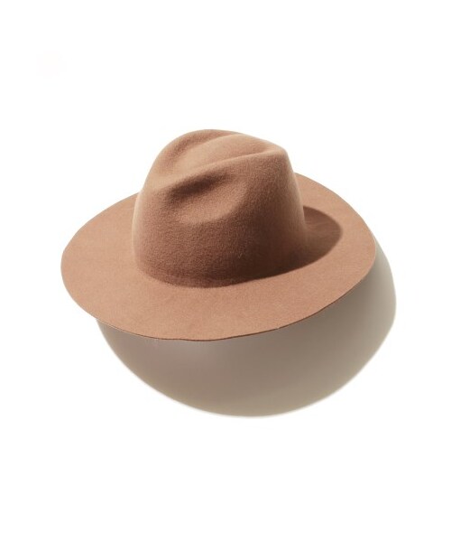 SNIDEL（スナイデル）の「フェルトハット（ハット・レディース・LBEG/CML/BLK・F）」の2枚目の写真