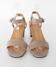 DHOLIC | スエード調ミドルヒールシューズ(サンダル)