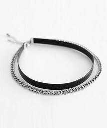 DHOLIC | ブラックチェーンチョーカー(ネックレス)