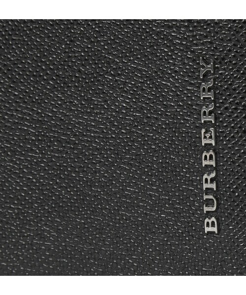 BURBERRY（バーバリー）の「Burberry Shoes & Accessories Leather Billfold Wallet（財布・メンズ・Black・One Size）」の2枚目の写真