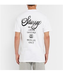 トップス Stussy cotton shirt Vintage Y2K Stussy Japan 2001 Blowout Tour Single Stitch Tee