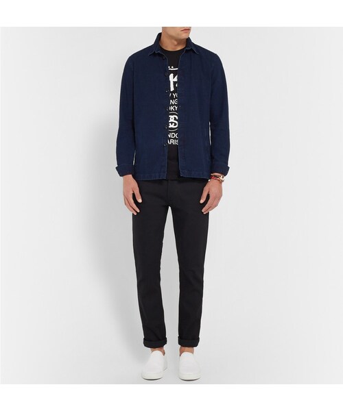 STUSSY(ステューシー)の「Stüssy World Tour Printed Cotton-Jersey T-Shirt(Tシャツ/カットソー・メンズ・Black・S/M/L/XL/XXL)」の4枚目の写真