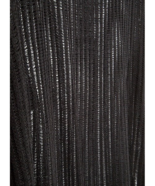 gracegift（グレースギフト）の「韓國輕夏微甜縷空針織罩衫上衣（トップス・レディース・杏/黑・F）」の10枚目の写真