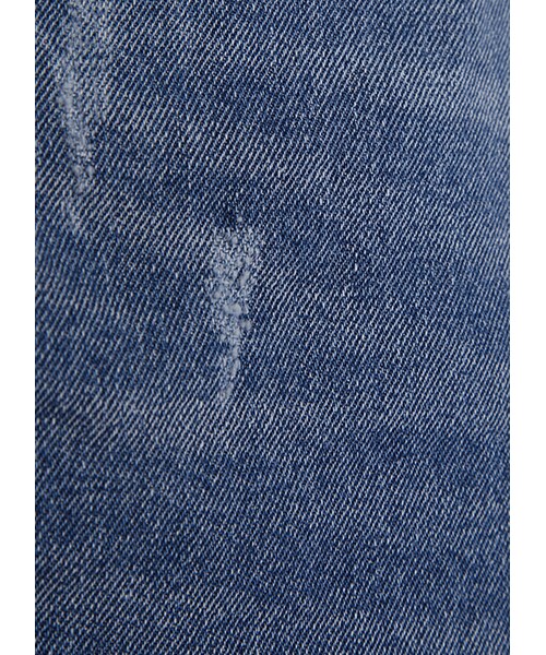 gracegift（グレースギフト）の「韓國灑脫性格下擺鬚邊牛仔短褲（パンツ・レディース・藍・S/M）」の3枚目の写真