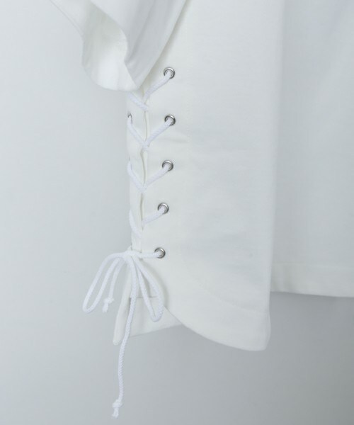 AHUM（アウン）の「サイド編み上げTシャツ/全1色（その他・レディース・その他）」の12枚目の写真