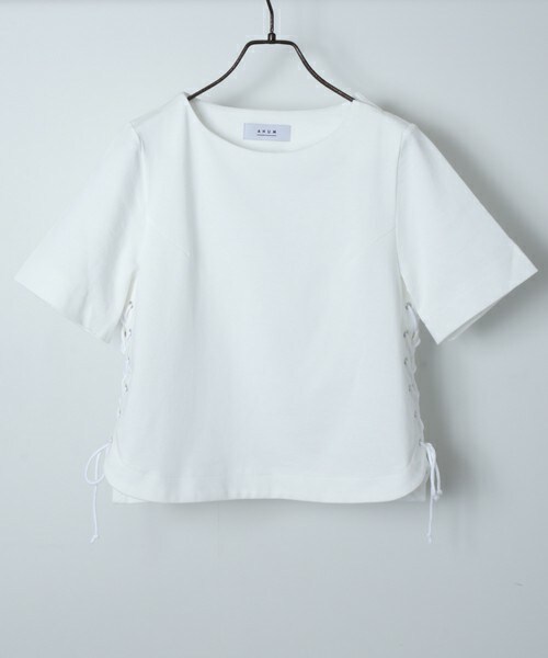 AHUM（アウン）の「サイド編み上げTシャツ/全1色（その他・レディース・その他）」の8枚目の写真