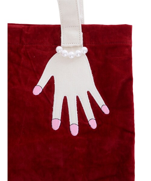 merry jenny（メリージェニー）の「Accessory ハンドトート（バッグ・レディース・ブラック/レッド/ピンク/ブルー/ラベンダー・F）」の11枚目の写真