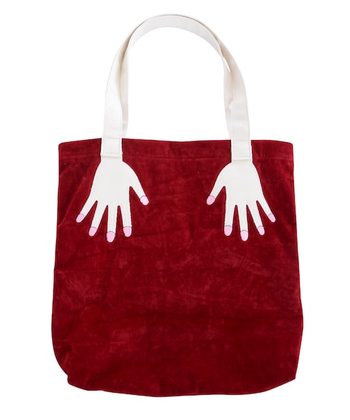 merry jenny（メリージェニー）の「Accessory ハンドトート（バッグ・レディース・ブラック/レッド/ピンク/ブルー/ラベンダー・F）」の5枚目の写真