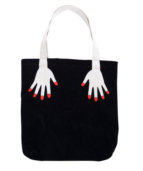 merry jenny（メリージェニー）の「Accessory ハンドトート（バッグ・レディース・ブラック/レッド/ピンク/ブルー/ラベンダー・F）」の10枚目の写真