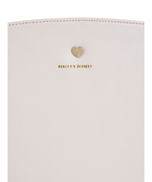 merry jenny（メリージェニー）の「Semicircular BAG（バッグ・レディース・アイボリー/ブラック/ピンク・F）」の8枚目の写真