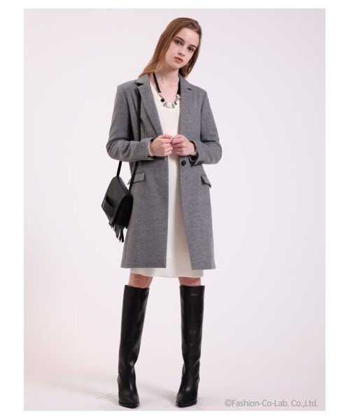 FRAY I.D(フレイアイディー)の「ロングブーツ(ロングブーツ・レディース・NVY/BLK・36/37/38)」の10枚目の写真