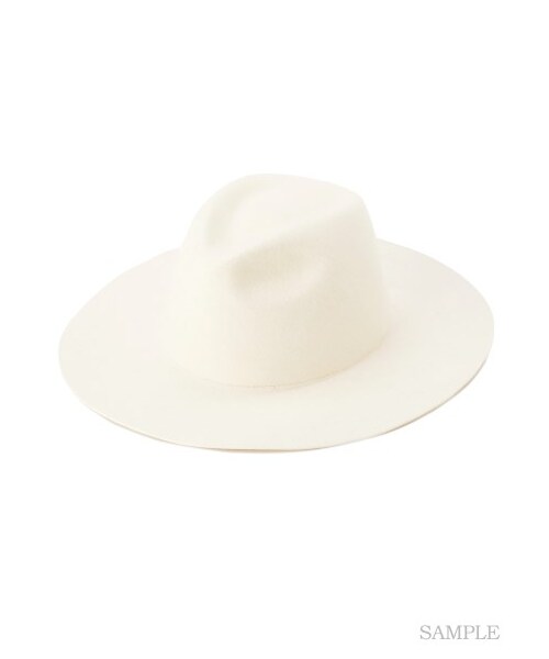 FRAY I.D（フレイアイディー）の「ラビット中折れハット（ハット・レディース・OWHT・F）」の7枚目の写真