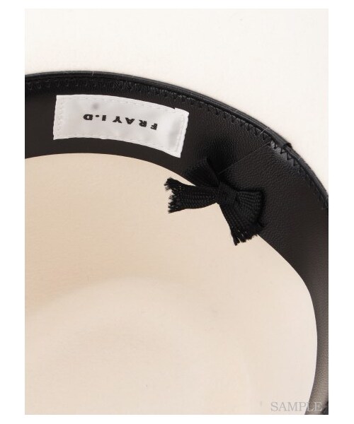 FRAY I.D（フレイアイディー）の「ラビット中折れハット（ハット・レディース・OWHT・F）」の6枚目の写真