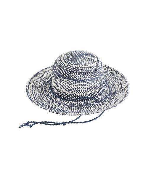 J.CREW(ジェイクルー)の「Open-weave sun hat(帽子・レディース・Beige/Blue・ONE SIZE)」の2枚目の写真