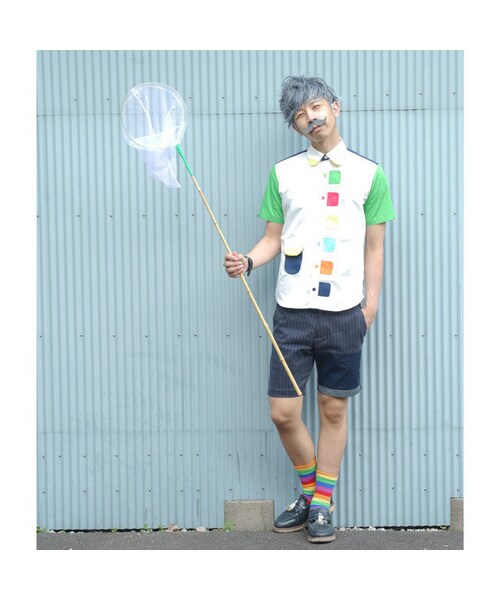 NIRAME.CO（ニラメッコ）の「七色しゃつ。（シャツ/ブラウス・メンズ・その他）」の2枚目の写真